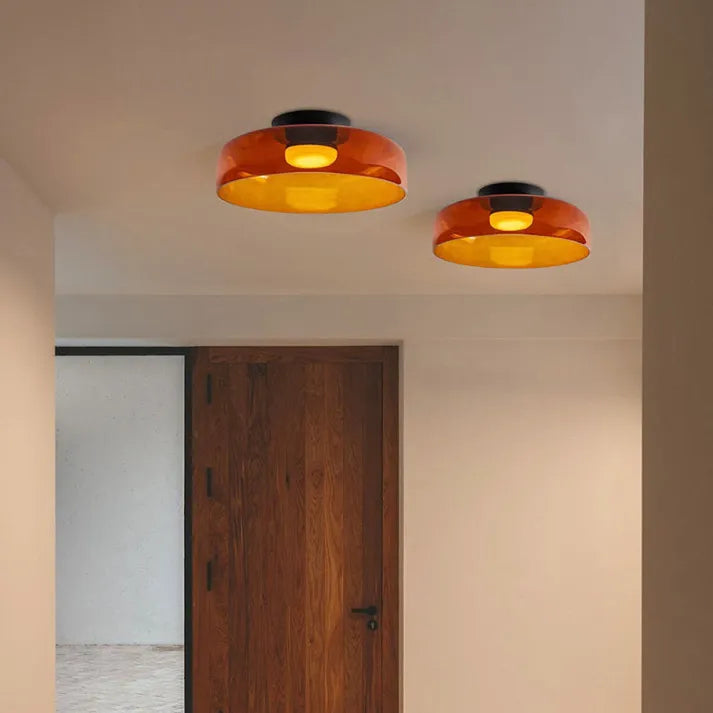 Vintage-Inspired Glass Ceiling Lamp for a Bold, Medieval Ambience - GlassCeil
