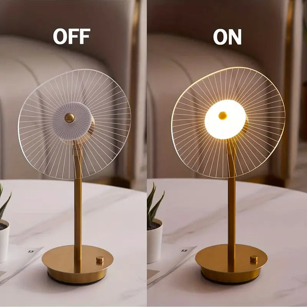 Sleek Modern LED Table Lamp with Soft Ambiance for Cozy Nights - NightTable