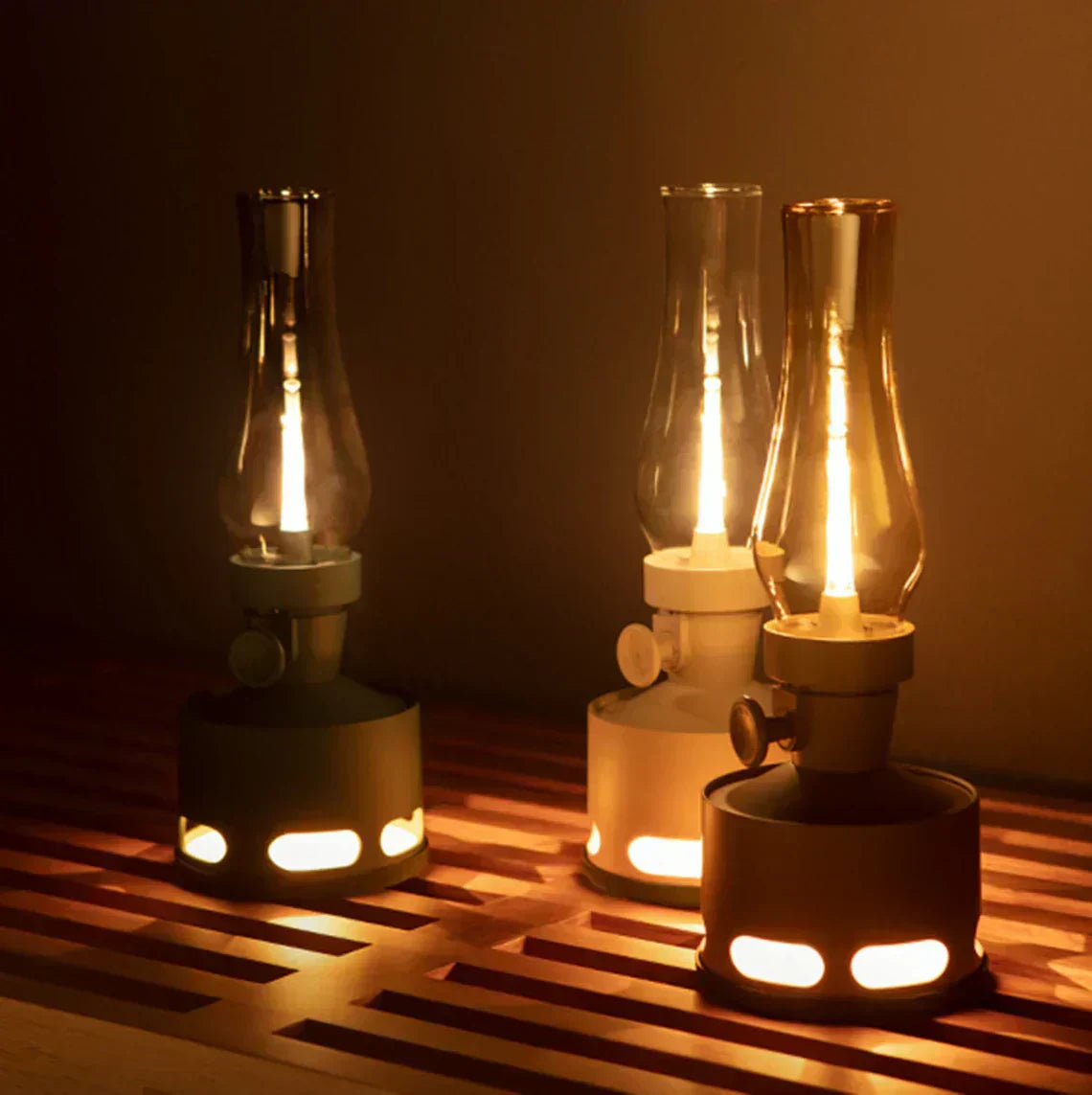 Vintage LED Table Lamp for Warm Ambience and Retro Charm - RetroTable