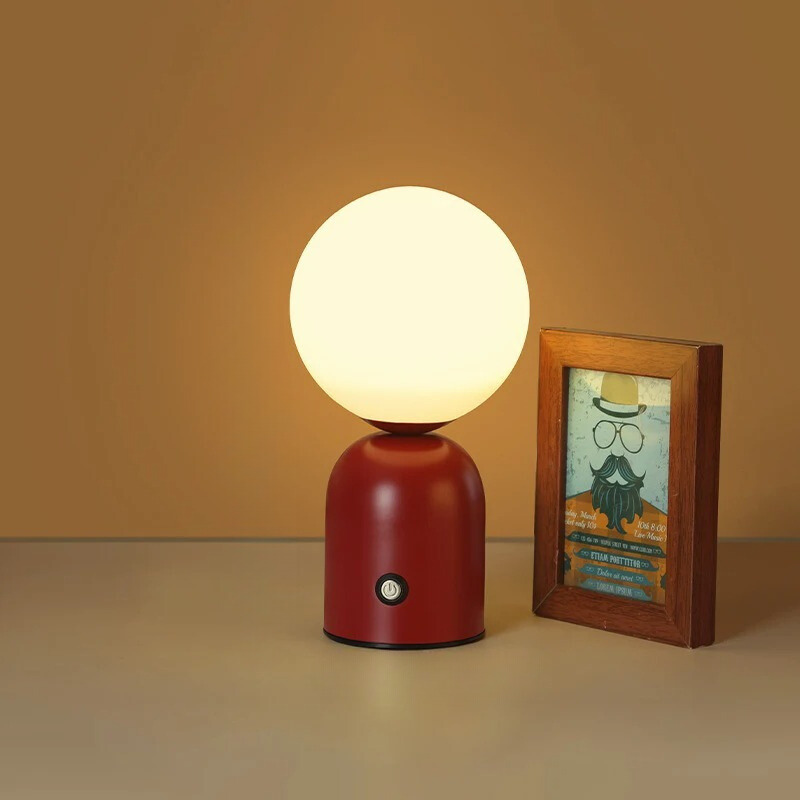 Rechargeable LED Table Lamp for a Cozy Bedroom & Living Room Glow - BedTable