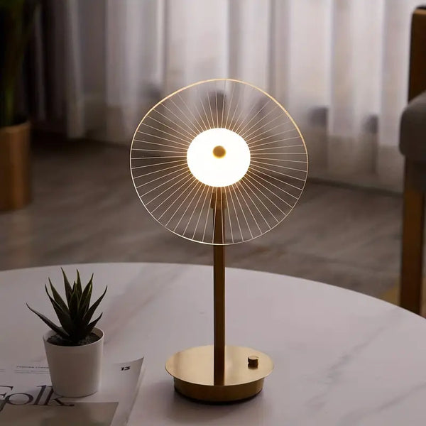 Sleek Modern LED Table Lamp with Soft Ambiance for Cozy Nights - NightTable