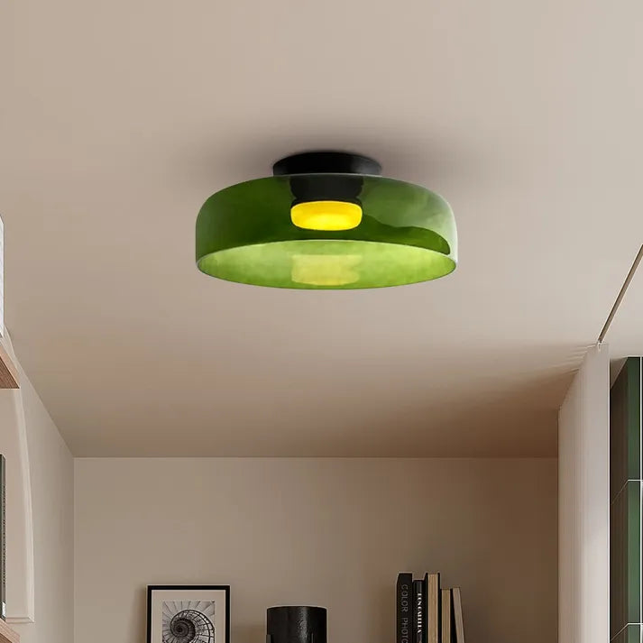 Vintage-Inspired Glass Ceiling Lamp for a Bold, Medieval Ambience - GlassCeil