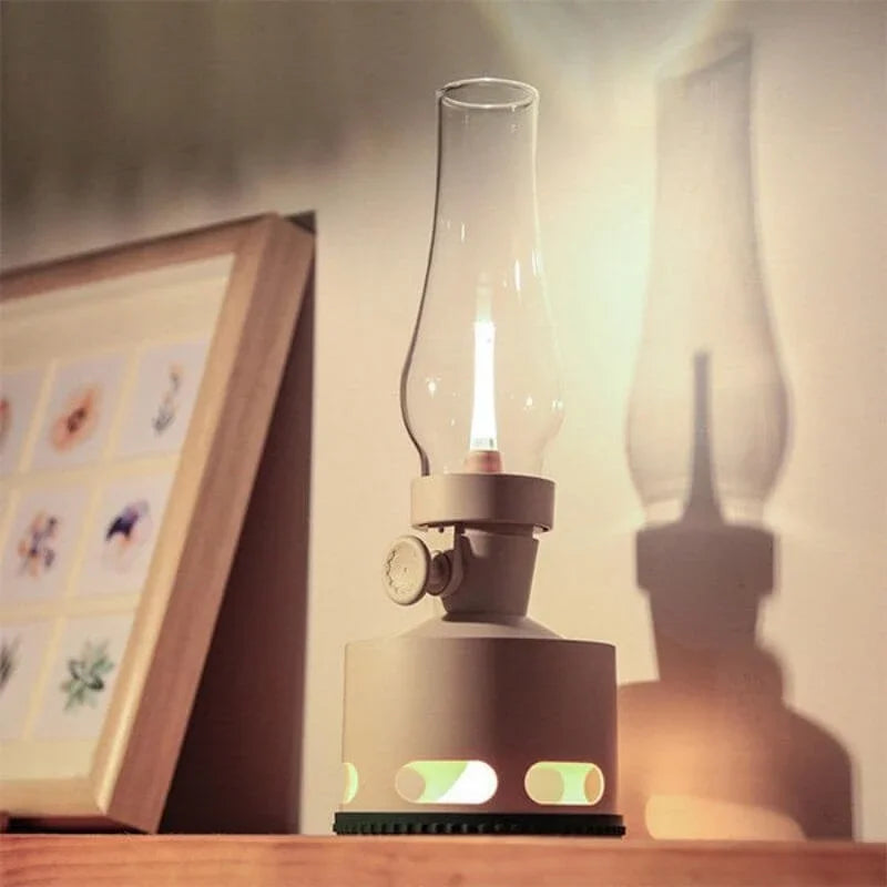 Vintage LED Table Lamp for Warm Ambience and Retro Charm - RetroTable