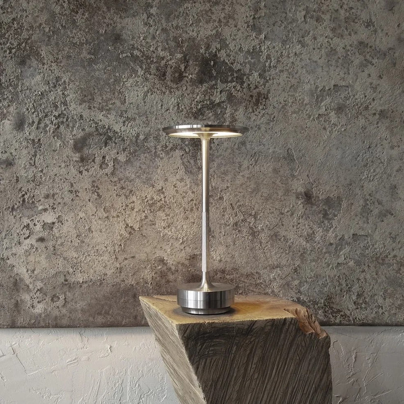 Sleek & Modern Table Lamp with Ambient Glow - GlowTable