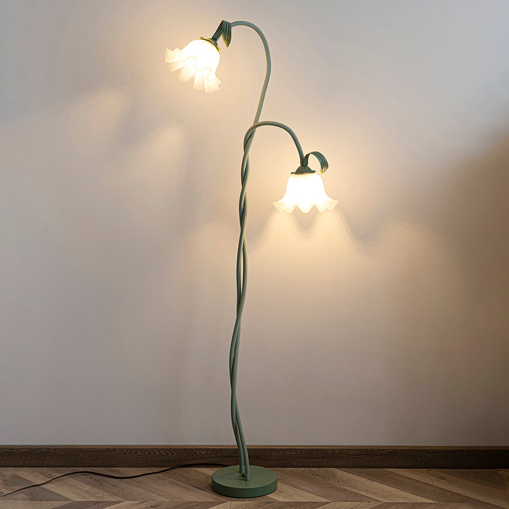 Elegant Floral LED Table Lamp - FloralTable