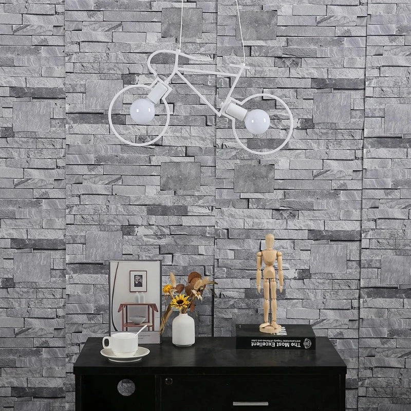 Unique LED Ceiling Lamp Inspired by Bicycle Design - BikeCeil