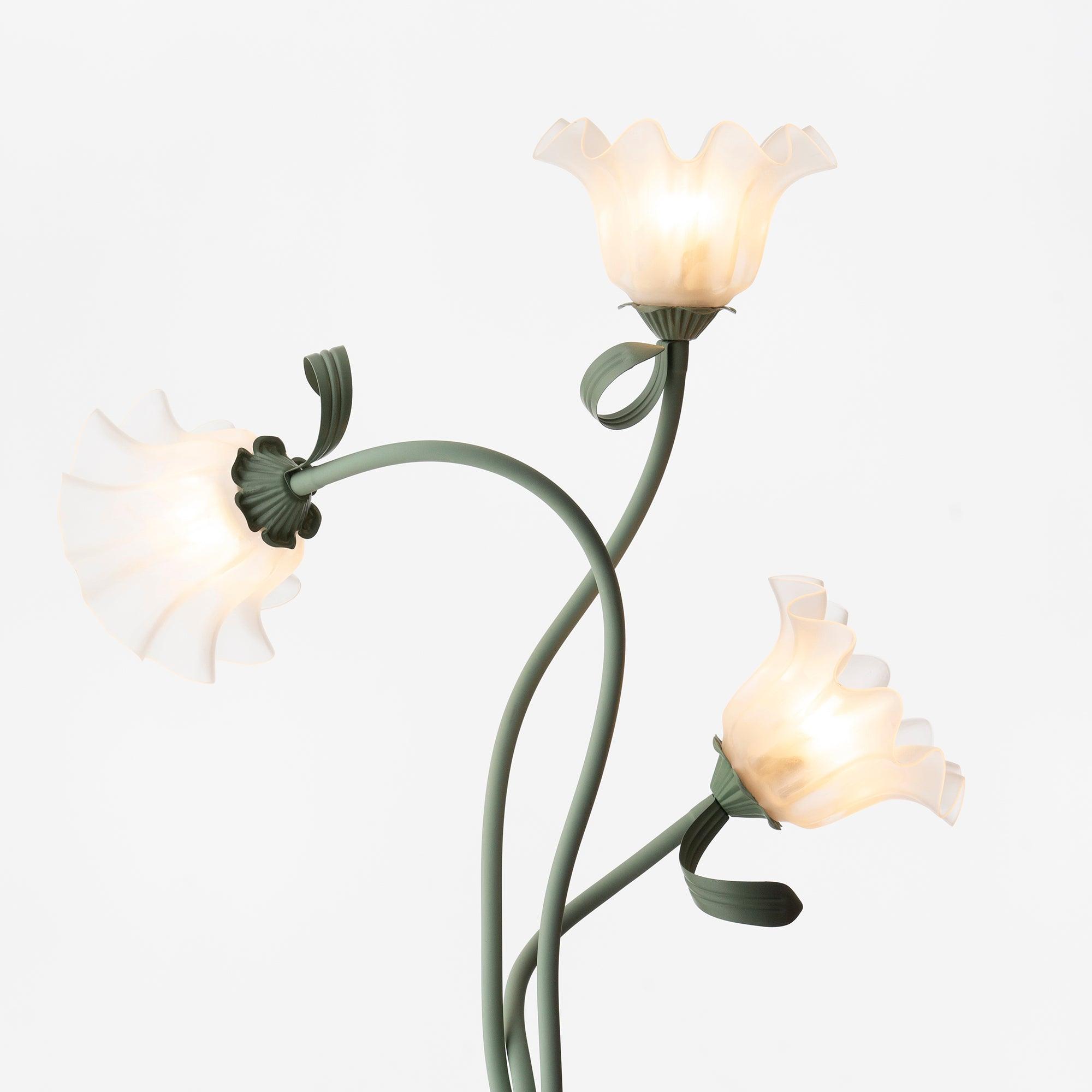 Elegant Floral LED Table Lamp - FloralTable