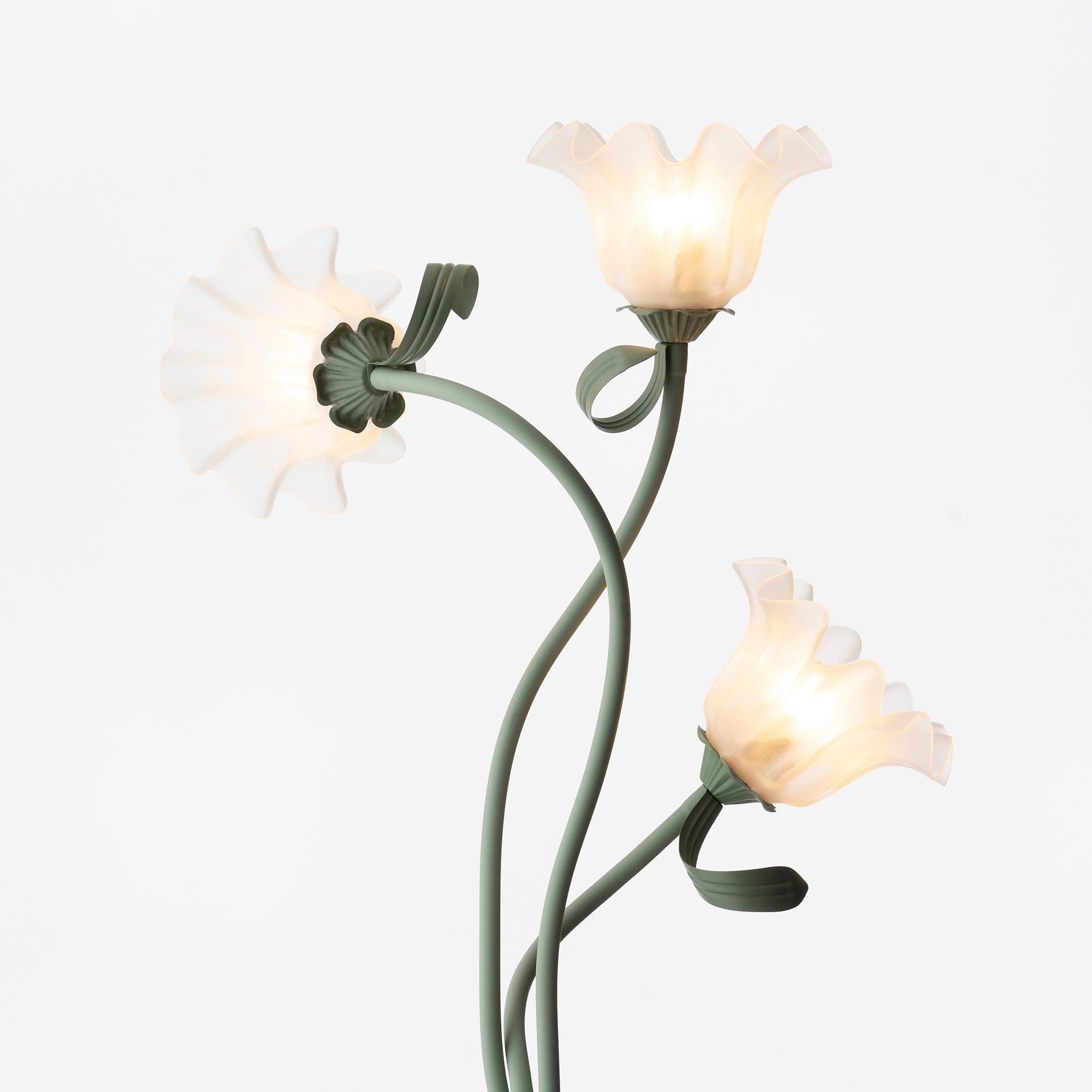 Elegant Floral LED Table Lamp - FloralTable