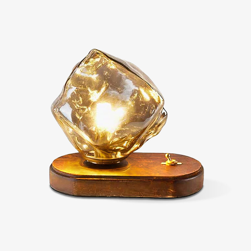 Elegant Motion-Sensing Table Lamp with Frosted Glass - FrostTable