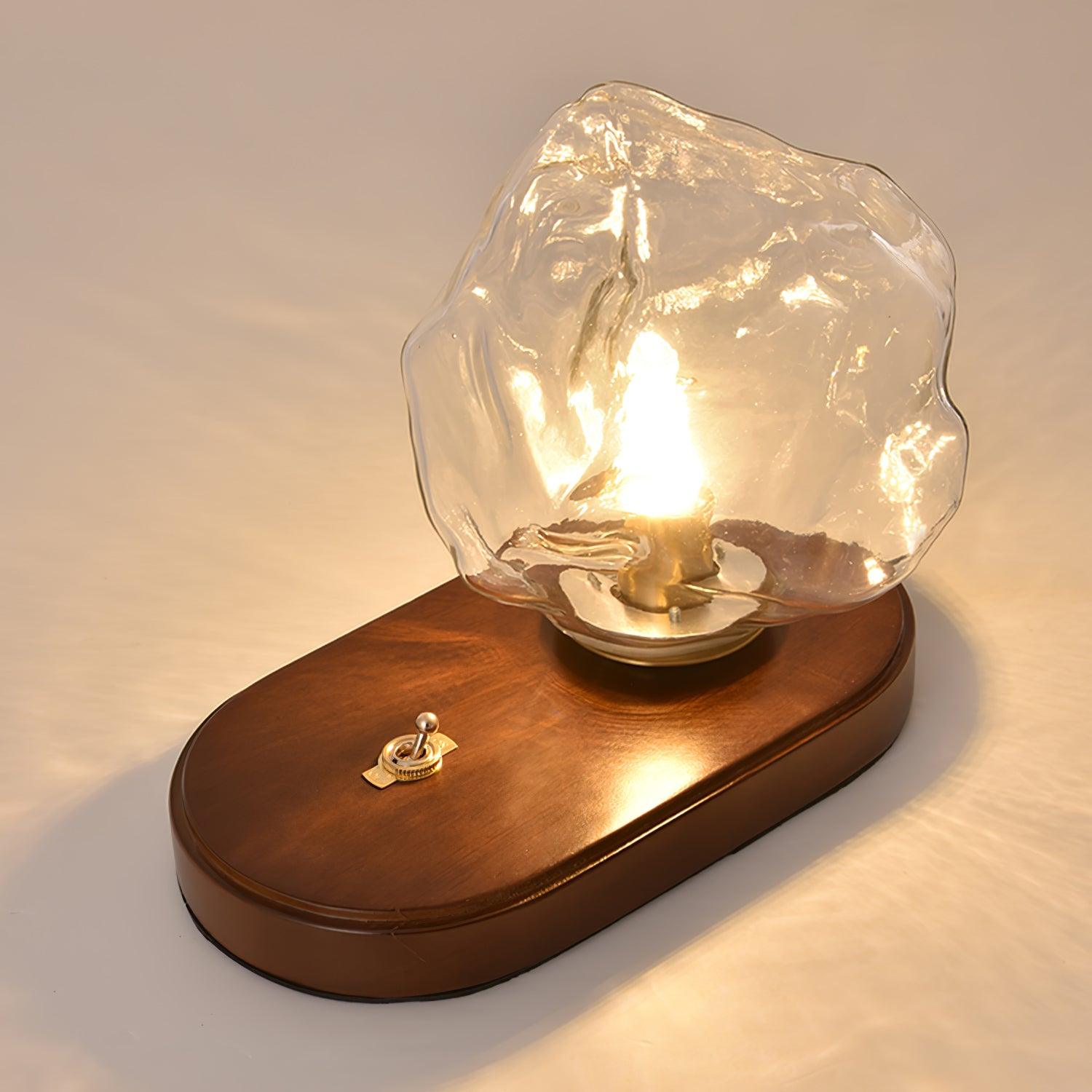 Elegant Motion-Sensing Table Lamp with Frosted Glass - FrostTable