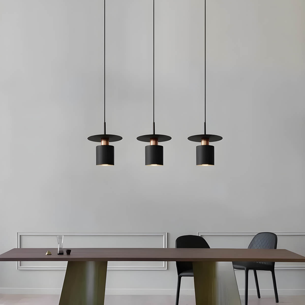 Minimalist Linear Pendant Lamp for a Stylish Glow - LineDrop