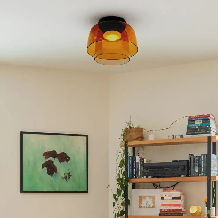 Vintage-Inspired Glass Ceiling Lamp for a Bold, Medieval Ambience - GlassCeil