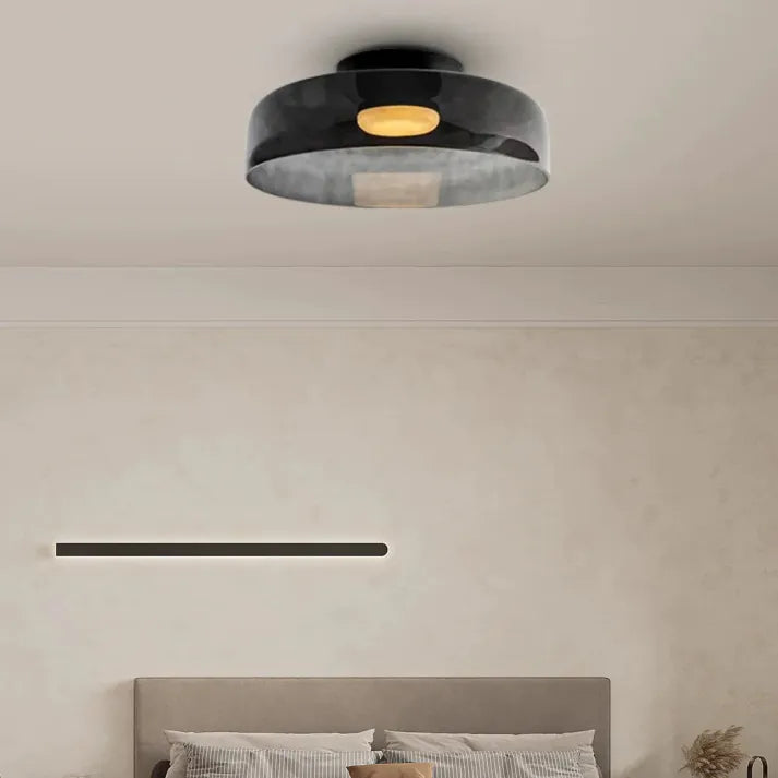 Vintage-Inspired Glass Ceiling Lamp for a Bold, Medieval Ambience - GlassCeil