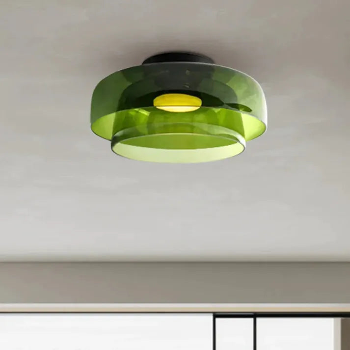 Vintage-Inspired Glass Ceiling Lamp for a Bold, Medieval Ambience - GlassCeil