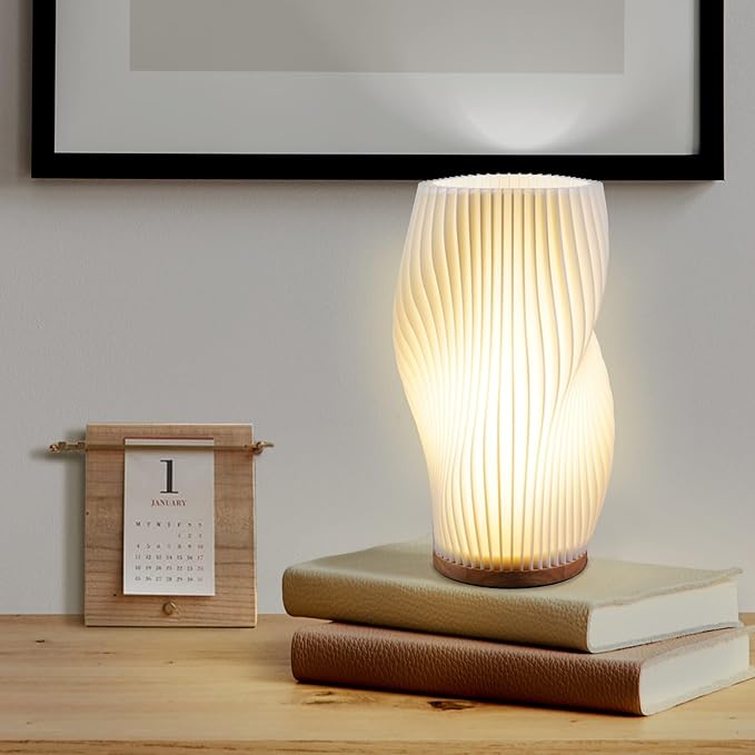 Tranquil LED Wave Lamp for a Cozy Vibe - WaveTable