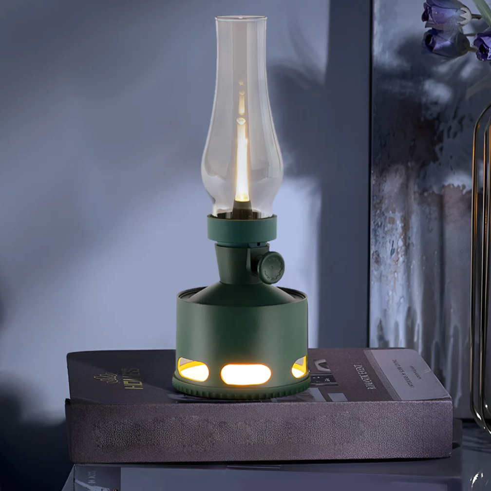 Vintage LED Table Lamp for Warm Ambience and Retro Charm - RetroTable