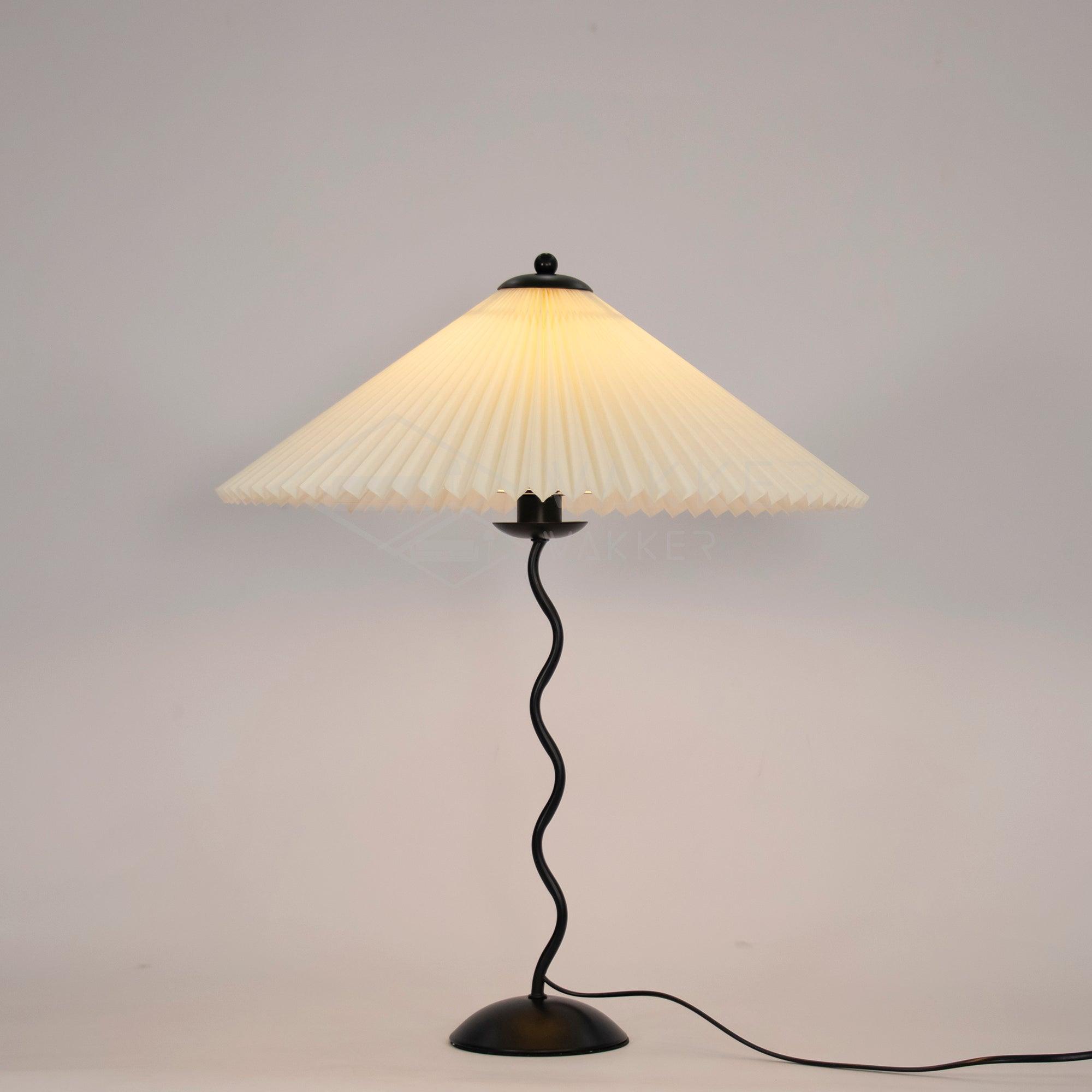 Curved LED Table Lamp for Modern Ambient Glow - CurveTable