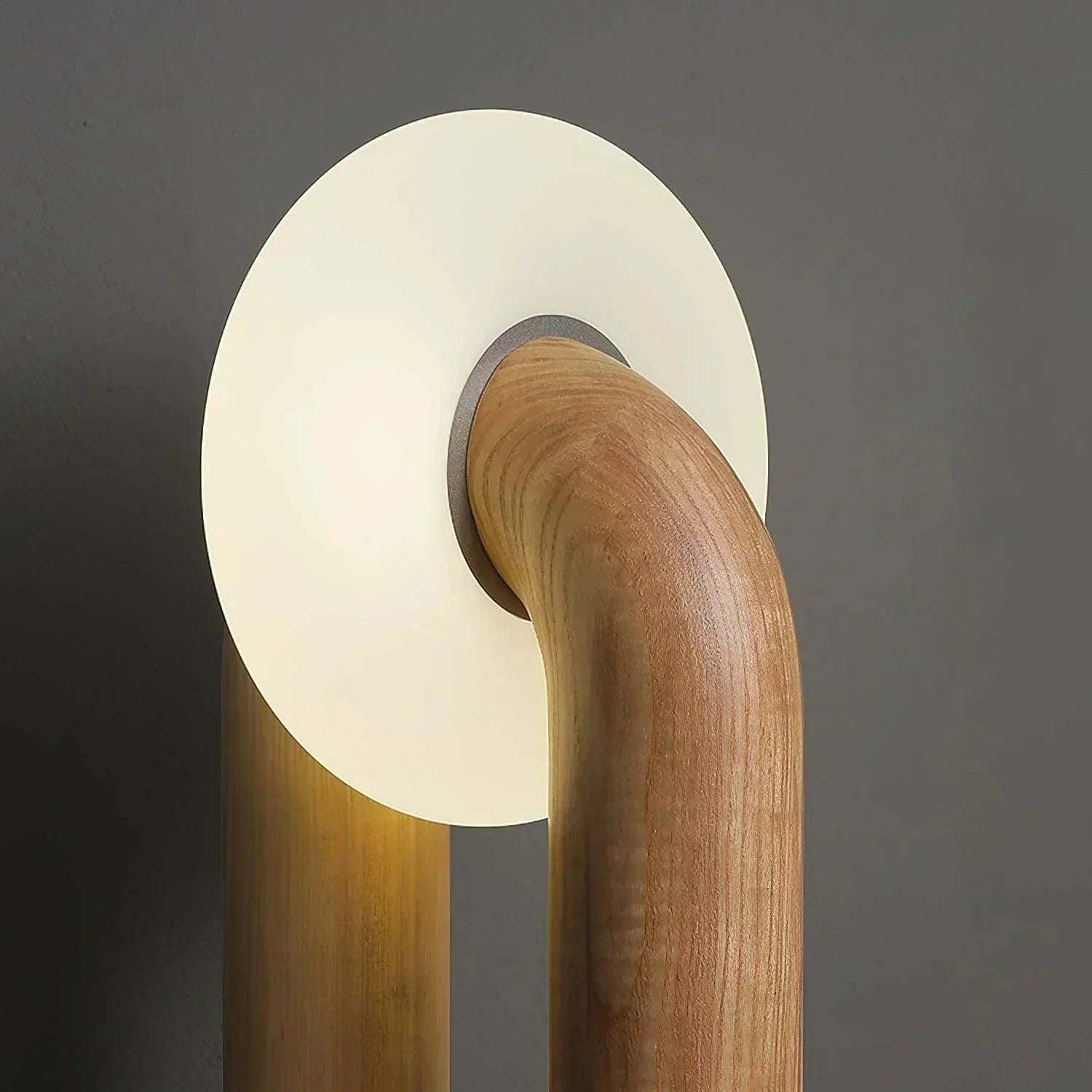 Sleek Rechargeable Arched Table Lamp for Modern Interiors - IndoTable