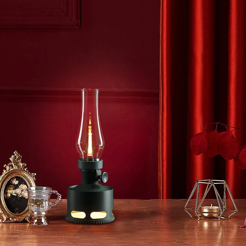 Vintage LED Table Lamp for Warm Ambience and Retro Charm - RetroTable