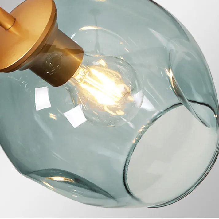Modern Sputnik Pendant Lamp with Glass Bubble Accents - BubbleDrop