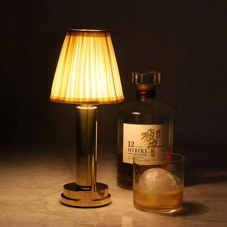 Sleek Modern Metal Table Lamp - MetalTable