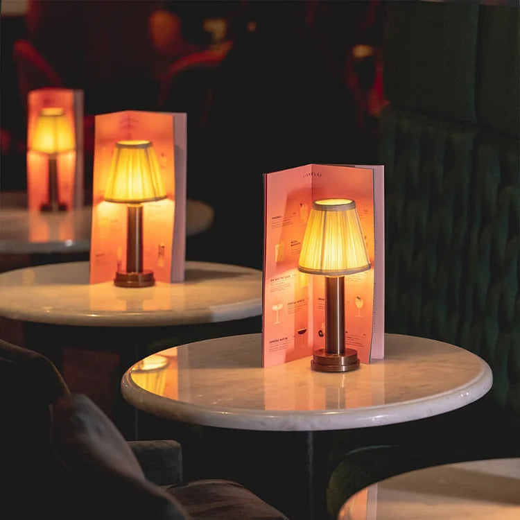 Sleek Modern Metal Table Lamp - MetalTable