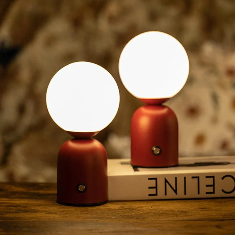 Rechargeable LED Table Lamp for a Cozy Bedroom & Living Room Glow - BedTable