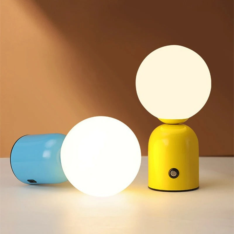 Rechargeable LED Table Lamp for a Cozy Bedroom & Living Room Glow - BedTable