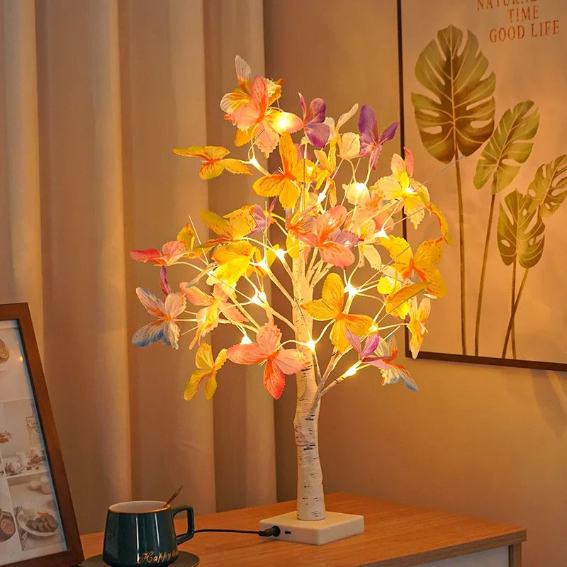 Modern Artificial Bonsai Tree Lamp for a Serene Home Vibe - BonsaiTable
