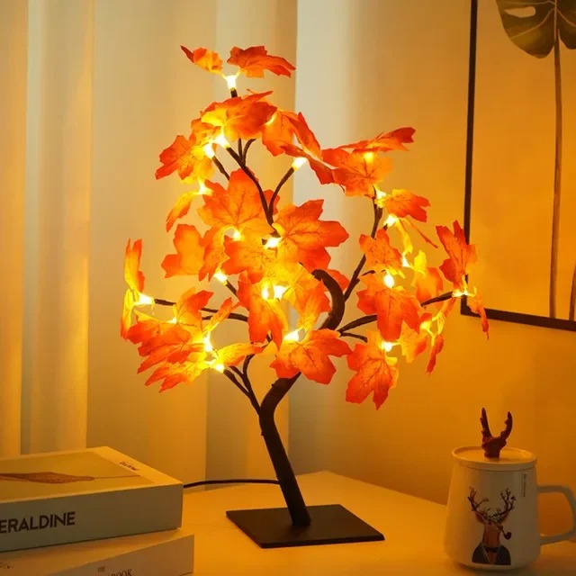 Modern Artificial Bonsai Tree Lamp for a Serene Home Vibe - BonsaiTable