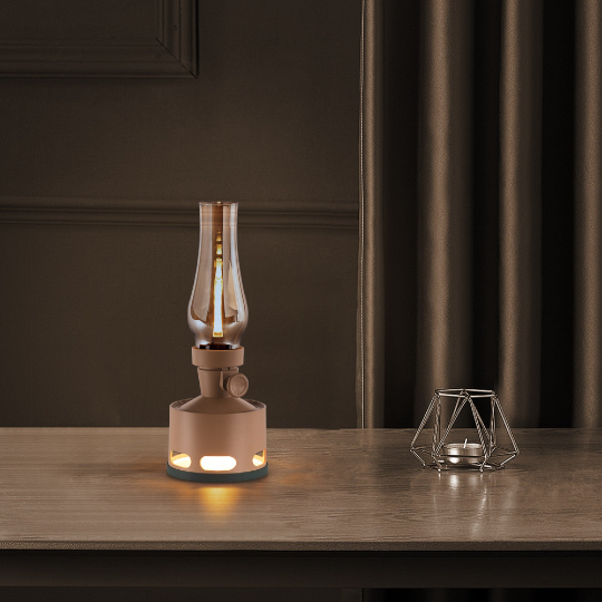 Vintage LED Table Lamp for Warm Ambience and Retro Charm - RetroTable