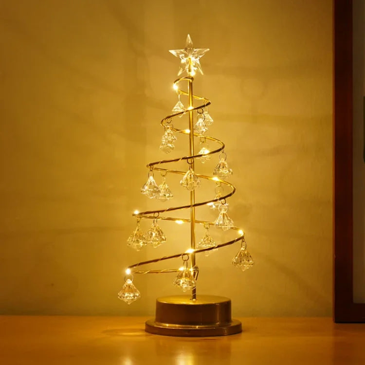 Festive LED Christmas Tree Lamp for a Cozy Holiday Glow - TreeTable