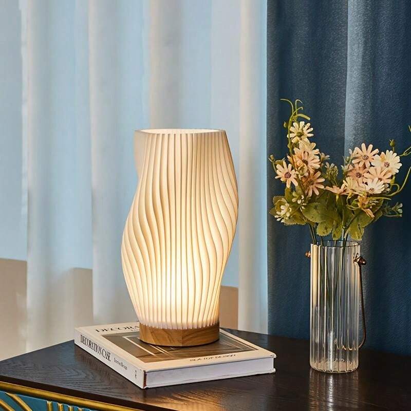 Tranquil LED Wave Lamp for a Cozy Vibe - WaveTable