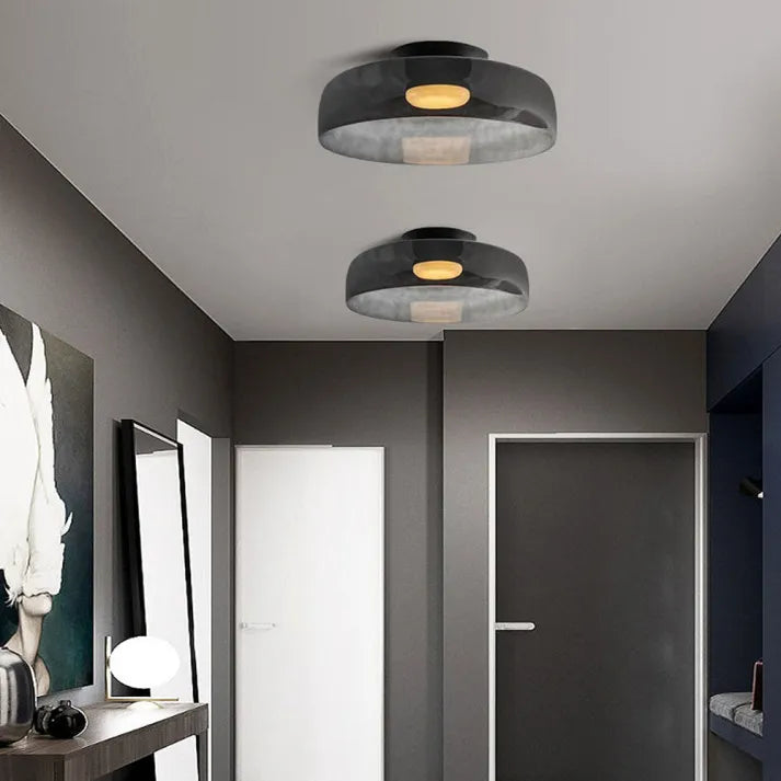 Vintage-Inspired Glass Ceiling Lamp for a Bold, Medieval Ambience - GlassCeil