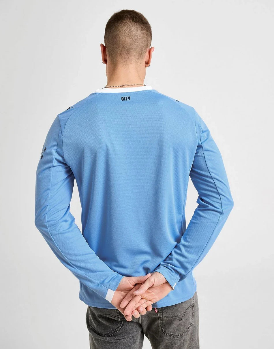 2025/26 Manchester City Long Sleeve Home Shirt
