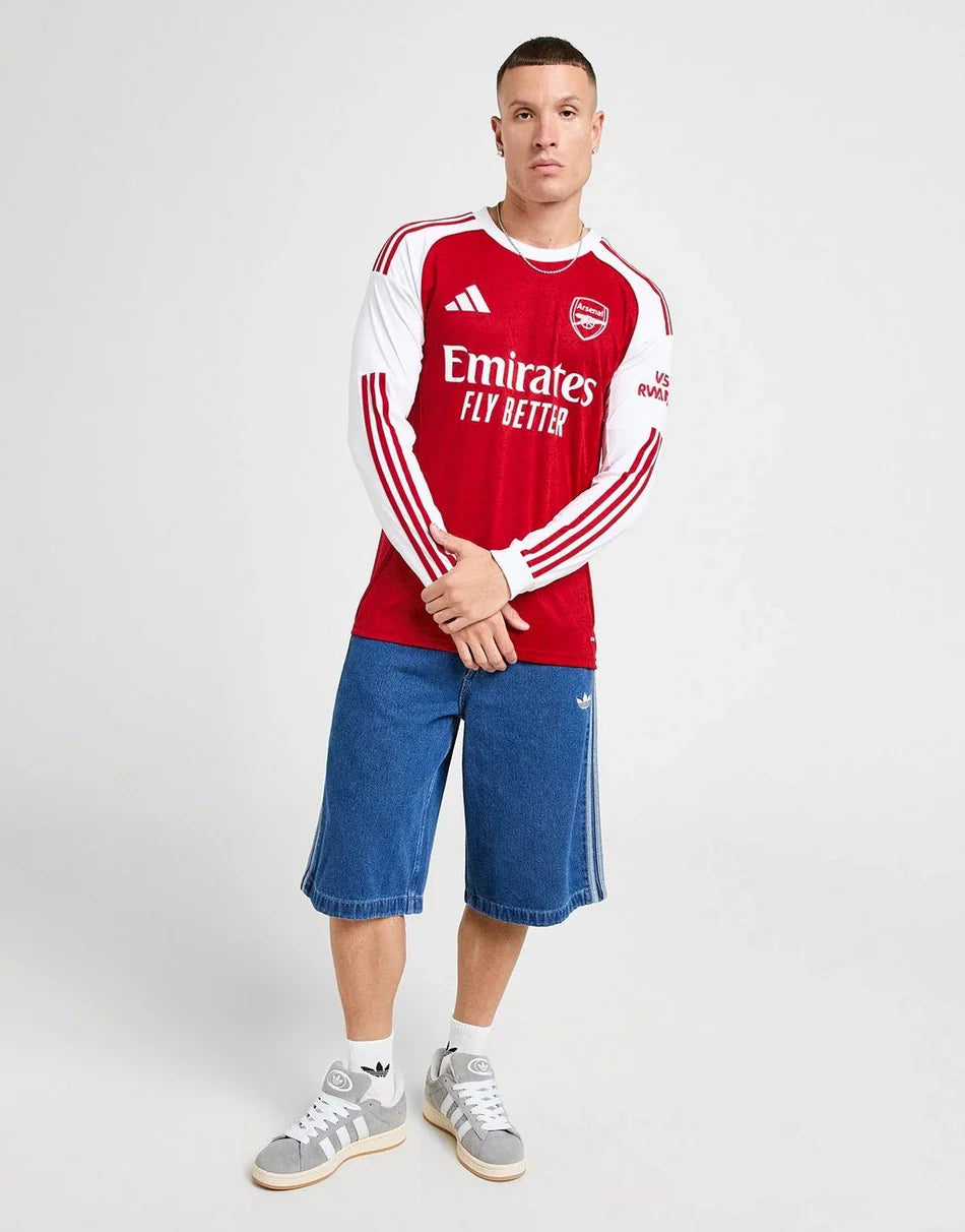 2025/26 Arsenal Long Sleeve Home Shirt