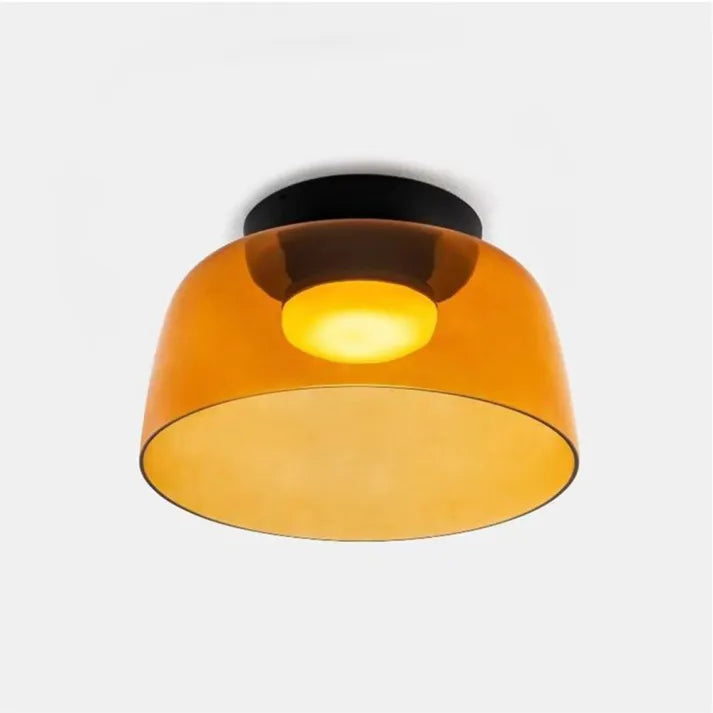 Vintage-Inspired Glass Ceiling Lamp for a Bold, Medieval Ambience - GlassCeil