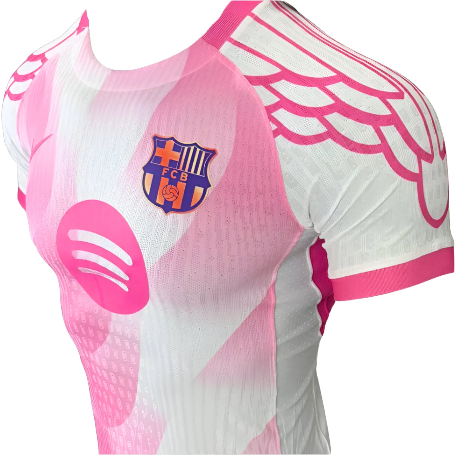 2025/26 FC Barcelona Pinkwave Shirt - Player Version