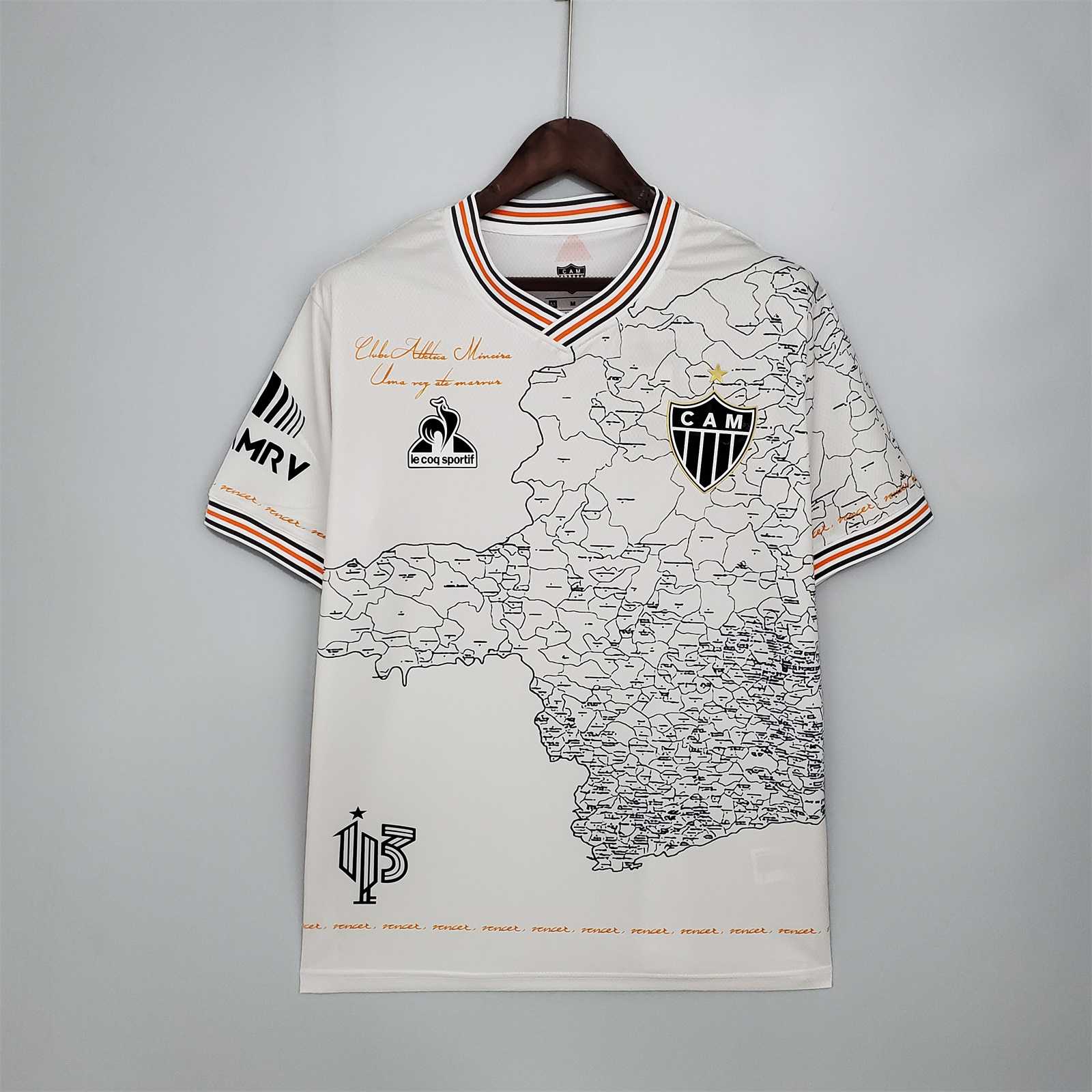2021/2022 Atletico Mineiro Away Map Shirt