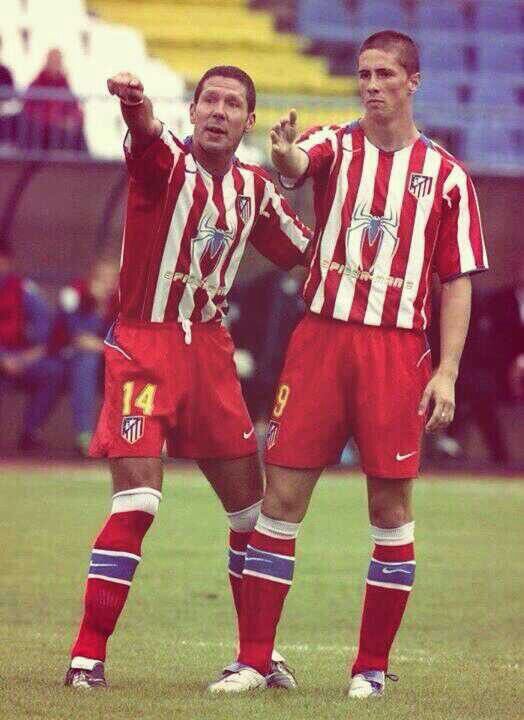 2004/2005 Spiderman Atletico Madrid Home Retro Shirt
