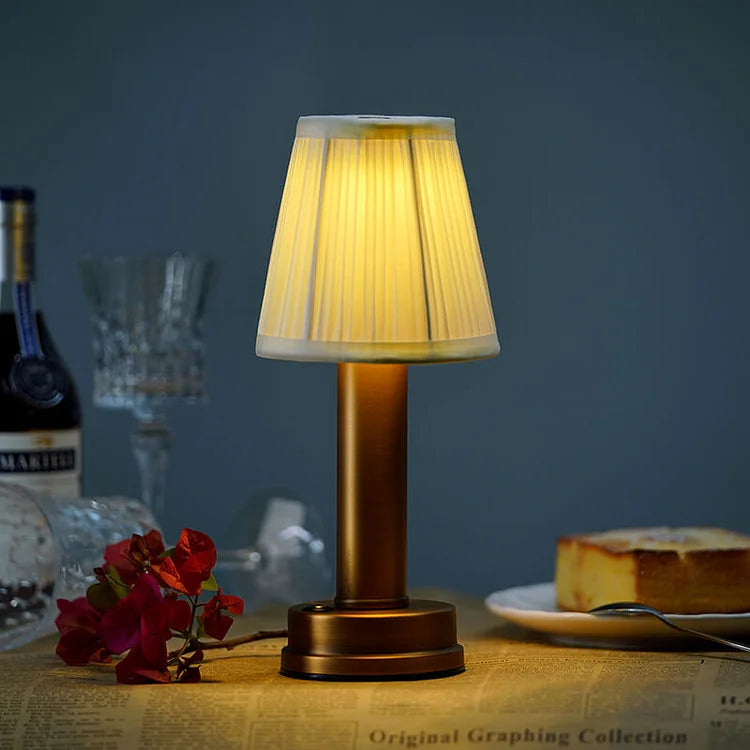 Sleek Modern Metal Table Lamp - MetalTable