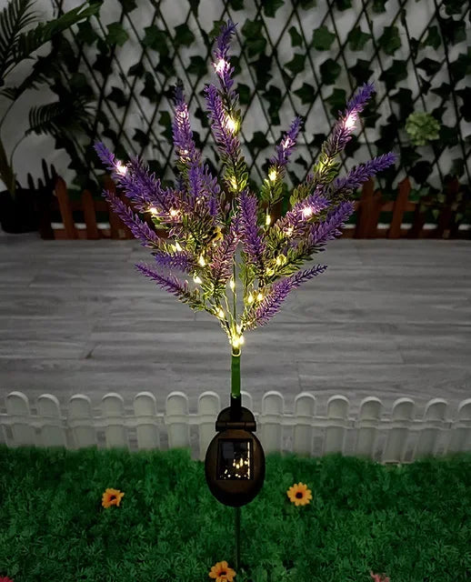 7-Head Solar-Powered Outdoor Lamp - SolarLume