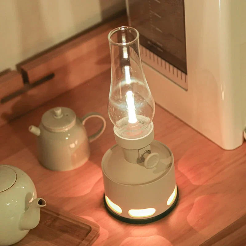 Vintage LED Table Lamp for Warm Ambience and Retro Charm - RetroTable