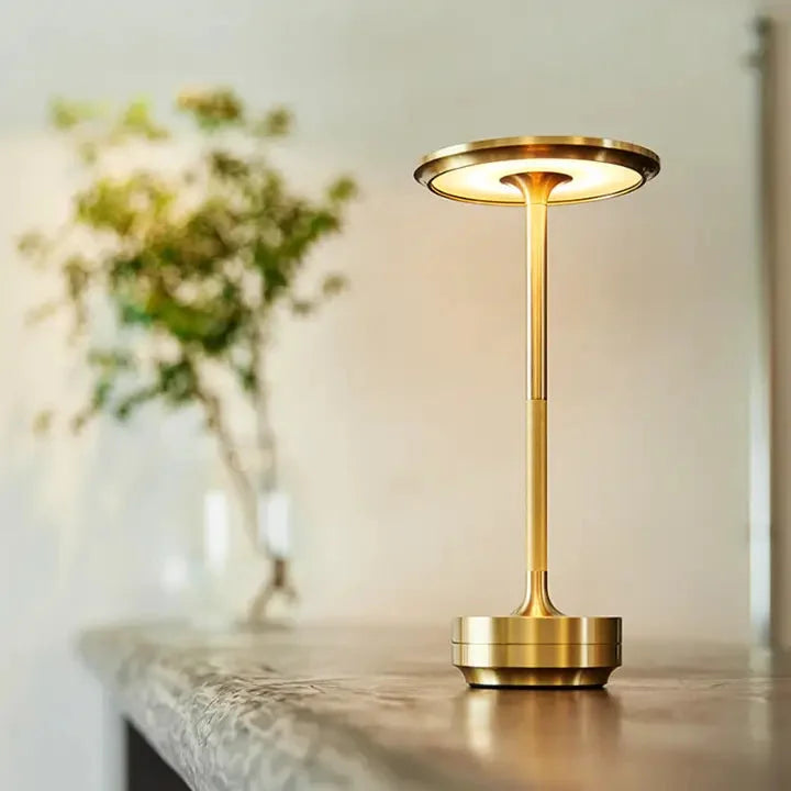 Sleek & Modern Table Lamp with Ambient Glow - GlowTable