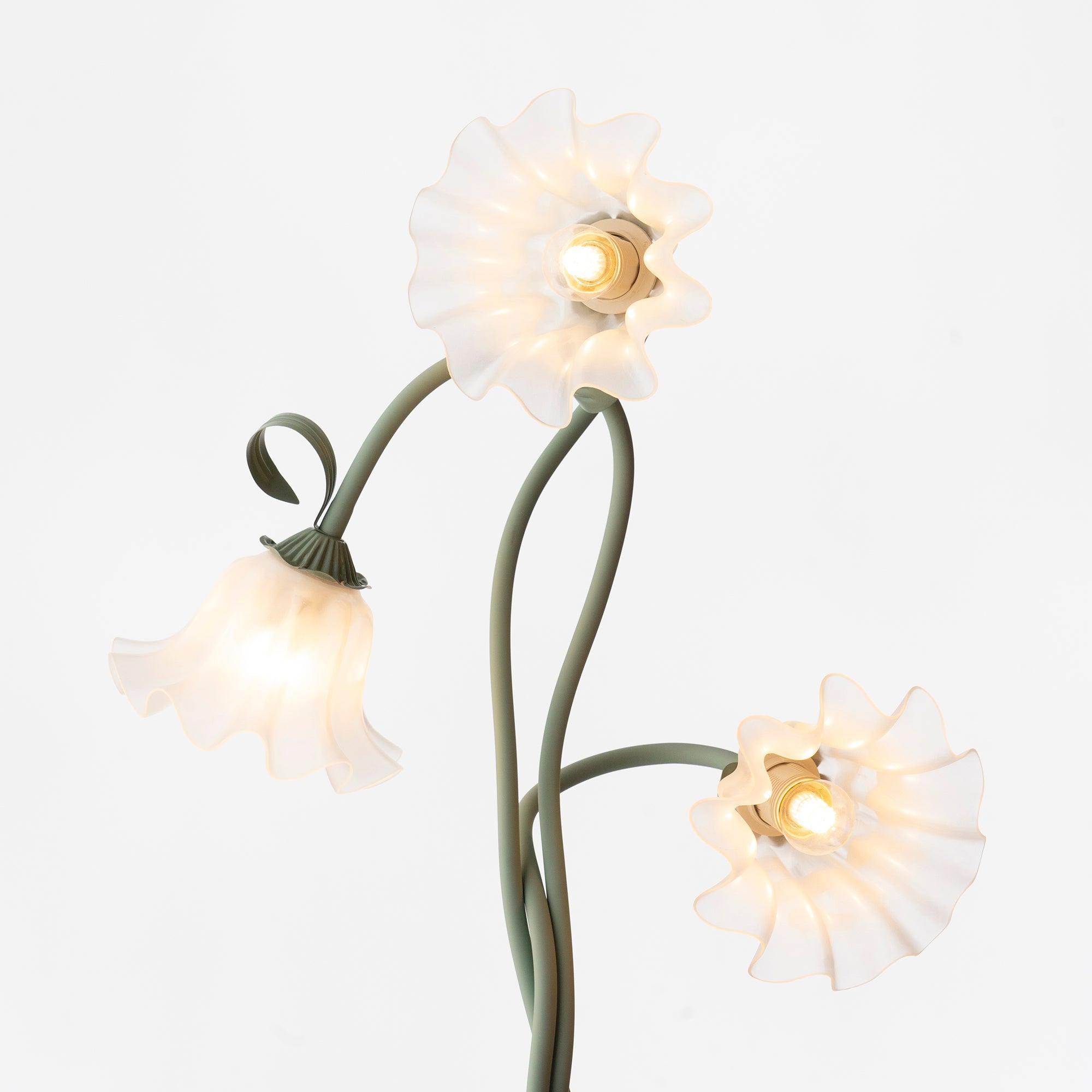 Elegant Floral LED Table Lamp - FloralTable