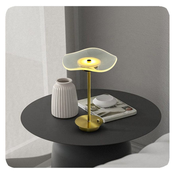 Sleek Modern LED Table Lamp with Soft Ambiance for Cozy Nights - NightTable
