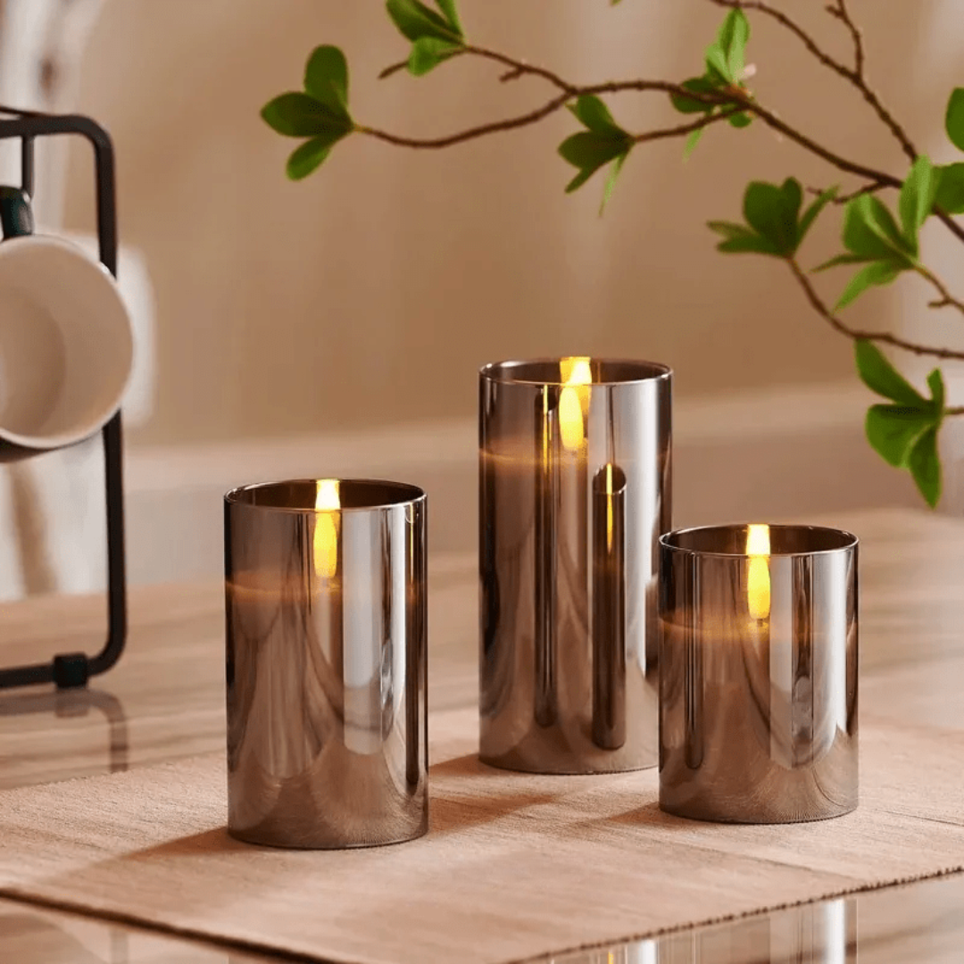 Elegant LED Table Lamp with Ambient Glow - GlowTable