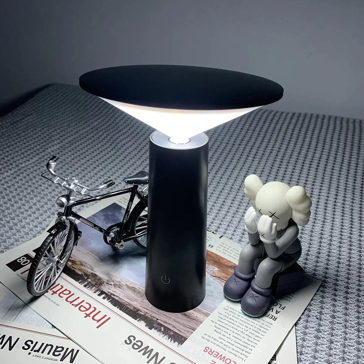 Sleek & Portable LED Table Lamp for Cozy Ambiance - PortTable