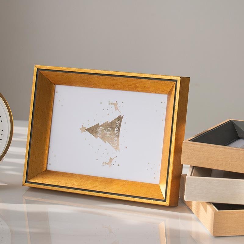 10 x 15 cm Rectangular Resin Yellow Blue Beige Picture Frame
