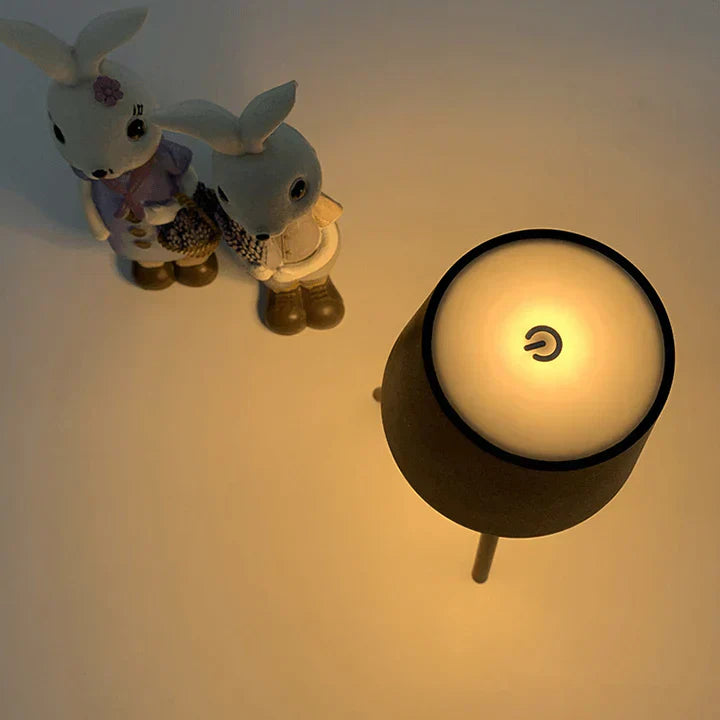 Sleek Portable LED Table Lamp for Ambient Home Lighting - PortTable